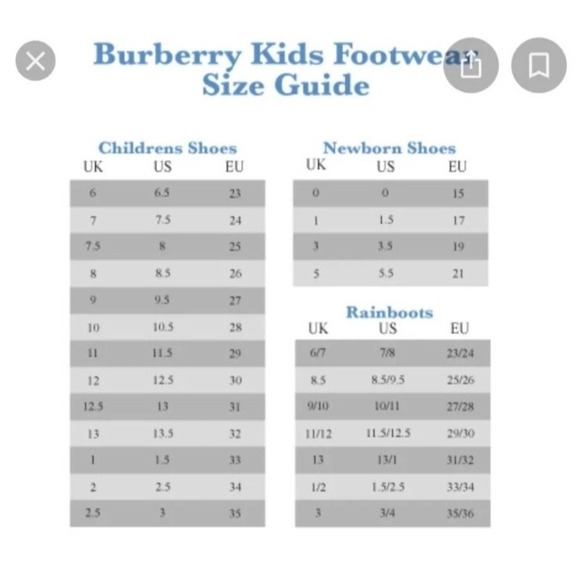 BURBERRY Kids White Nova Check Sneakers Casual Shoes Grip Strap EUR 31 - Picture 13 of 13